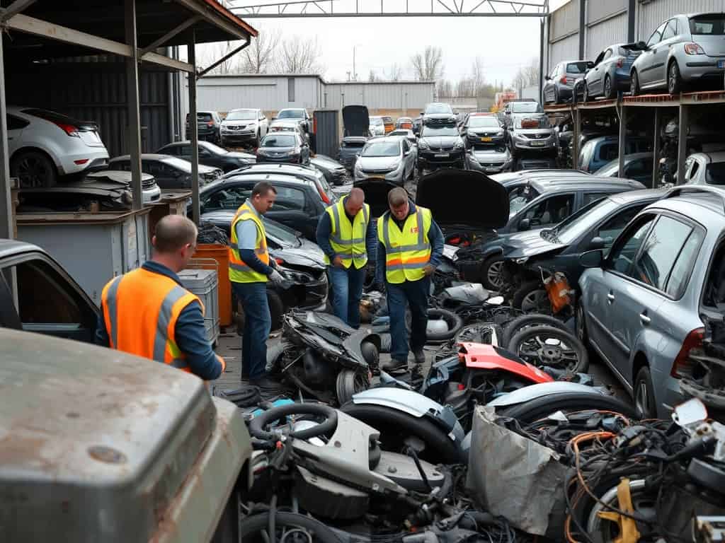 Privat verschrotten oder an Schrotthändler verkaufen? – Die Autoverwertung Gronau spart Zeit